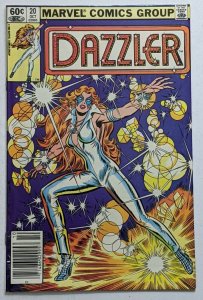 Dazzler #20 (Oct 1982, Marvel) VF+ 8.5 John Romita Sr and Jr cover