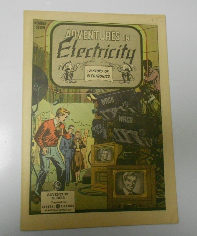 1950 ADVENTURES IN ELECTRICITY #7 Give-Away PROMO VF/NM General Electric GE