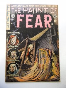 Haunt of Fear #27 (1954) GD/VG Condition 1 1/2 cumulative spine split