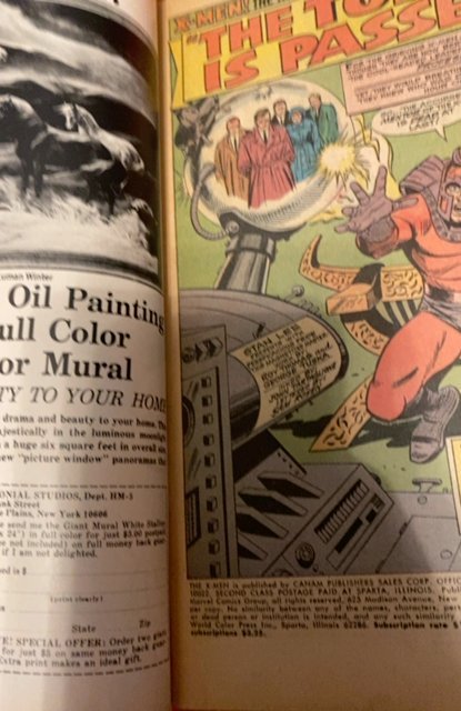 The X-Men #43 (1968)vs magneto