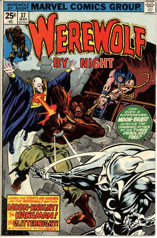 Werewolf By Night (1975) Moon Knight Appearance