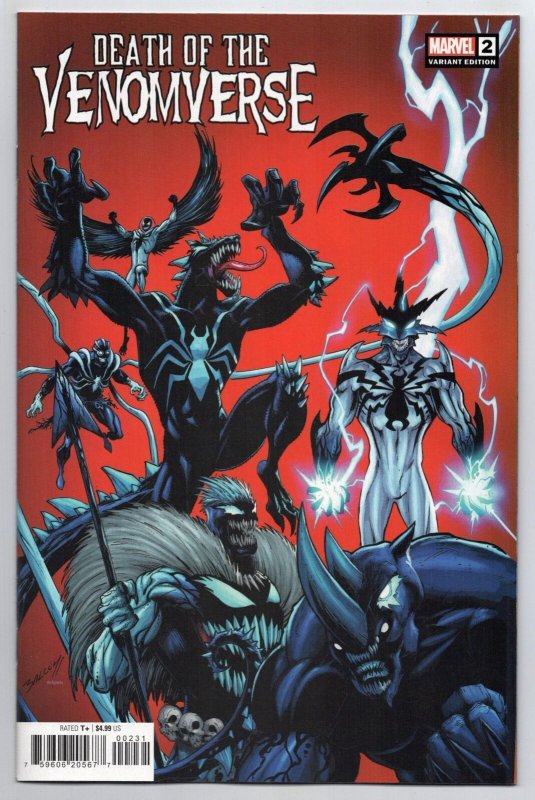 Death Of Venomverse #2 Mark Bagley Variant (Marvel, 2023) NM