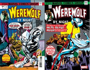 Marvel Facsimiles WEREWOLF BY NIGHT #32-33 SET! 1st & 2nd MOON KNIGHT!