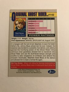ORIGINAL GHOST RIDER #142 : Marvel Universe 1991 Series 2 card; Impel, NM/M