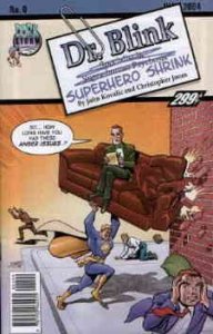 Dr. Blink: Superhero Shrink #0 VF ; Dork Storm | Action Comics 1 Tribute