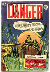 Danger #18 1964-Super Golden Age reprints- Annie Oakley- LB Cole VG