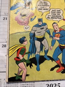 World's Finest #113 ( DC 1960 ) 1st Bat-Mite/Mxyzptlk team-up