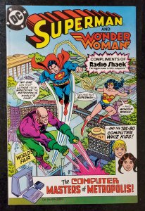 Superman And Wonder Woman (1982) Radio Shack Promo Book (Hard to Find)