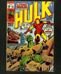 Incredible Hulk (1962) #131 Iron Man 1st Jim Wilson!