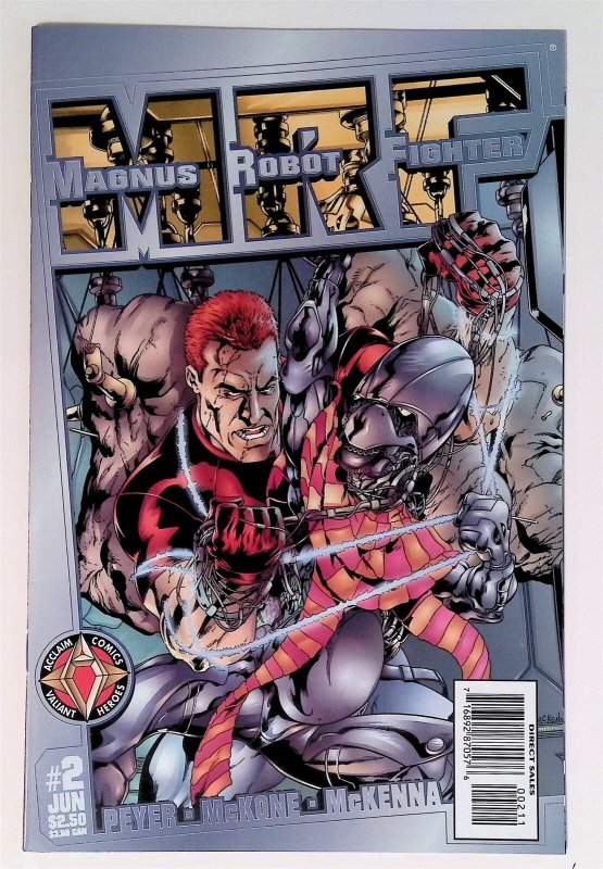 Magnus Robot Fighter #2 (Jun 1997, Acclaim / Valiant) VF-