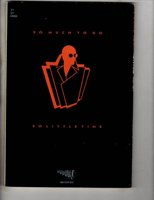 The Return Of Mister X Vortex Comics TPB Graphic Novel Comic Book