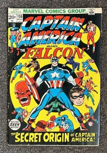 Captain America #155 Fine + 1972