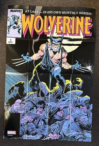 Wolverine By Claremont & Buscema #1 Facsimile Promo Poster 2024 Marvel 24x36 New