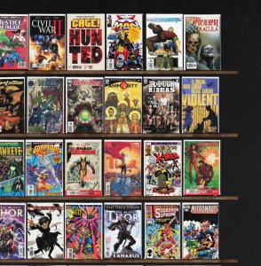 Huge Lot 150+ Comics with Harley Quinn, Sleepwalker, Forever Evil & More!