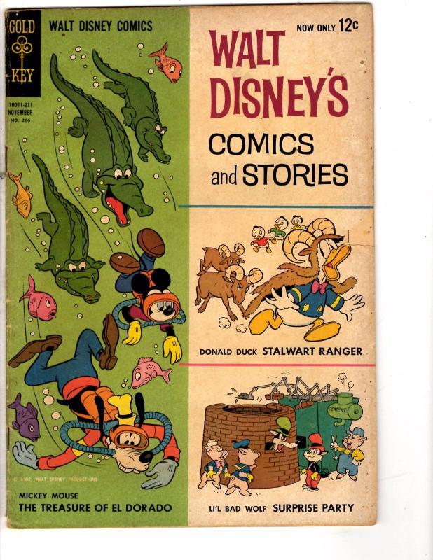 5 Walt Disney's Comics & Stories Gold Key Books # 24/8 35/6 23/2 30/8 33/8 J207