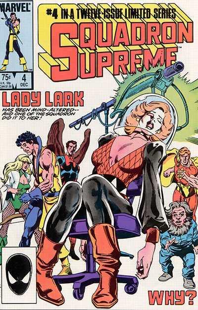 Squadron Supreme (1985 series)  #4, VF+ (Stock photo)