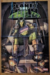 PLANET SHE-HULK # 1 24x36 Marvel Folded Promo Poster