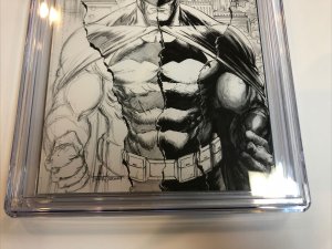 Batman Black & White (2021) # 1 (CGC SS 9.8) Signed Tyler Kirkham | Comics Elite