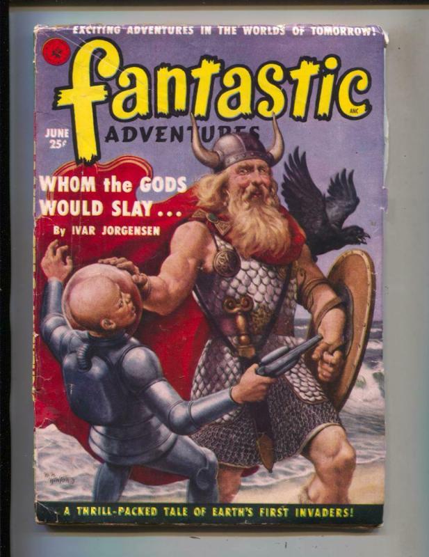 Fantastic Adventures-Pulp-6/1951--Ivar Jorgensen-Alfred Coppel