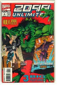 2099 Unlimited #4 (1994) Hulk 2099