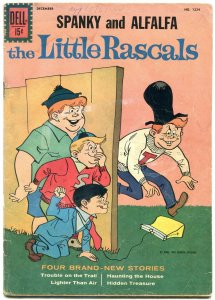 Little Rascals Spanky & Alfalfa- Four Color Comics #1224 1961 G