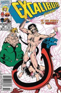 Excalibur #56 (Newsstand) FN ; Marvel | Alan Davis
