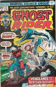 Ghost Rider, The #15 (Dec-75) VG/FN Affordable-Grade Ghost Rider