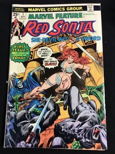 Marvel Feature #1  (1975) First RedSonja!