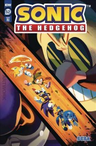 Sonic the Hedgehog (IDW) #52C VF/NM ; IDW | RI 1:10 variant