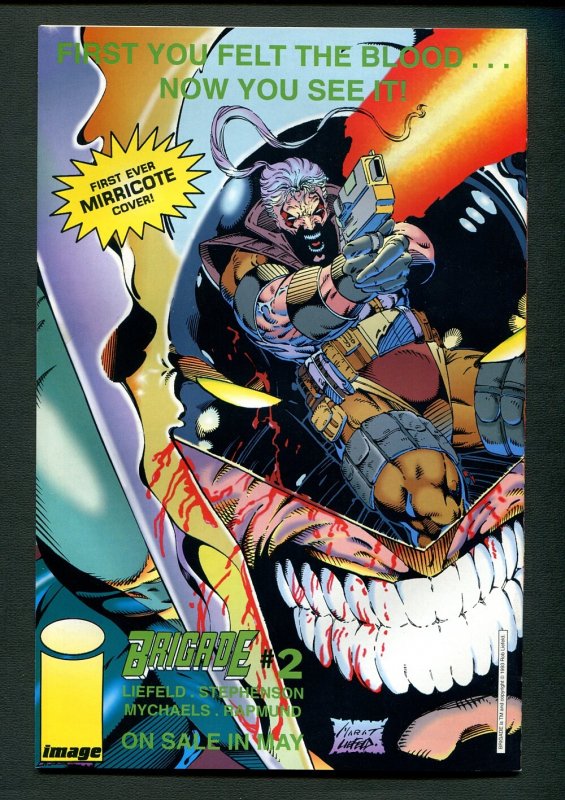 Supreme #2  / 9.4 - 9.6 NM+ / 1st Grizlock / February 1993