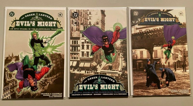 Green Lantern Evil's Might set from:#1-3 all 3 different 6.0 FN (2002)