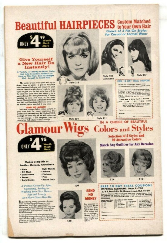 Secret Hearts #127 1968-DC Romance BEATLES CAMEO