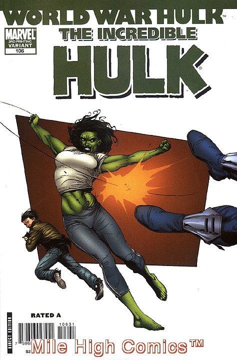 HULK  (1999 Series)  (MARVEL) #106 3RD PRINT Very Good Comics Book