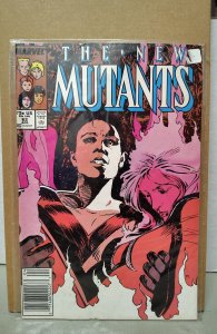 The New Mutants #62 Newsstand Edition (1988). H16