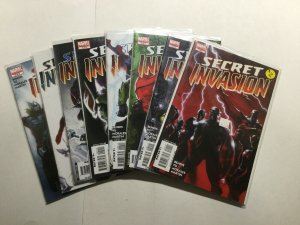 Secret Invasion 1-8 1 2 3 4 5 6 7 8 Lot Run Set Near Mint Nm Marvel