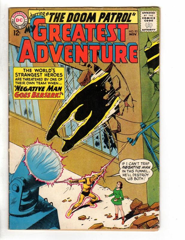 MY GREATEST ADVENTURE 83 VG November 1963 COMICS BOOK