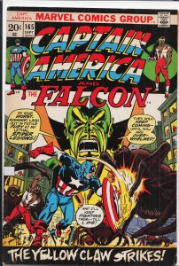 Captain America #165 (1973) Captain America and the Falcon