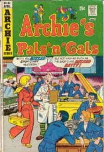 Archie's Pals 'n Gals #84 FN ; Archie | April 1974 Shop Class