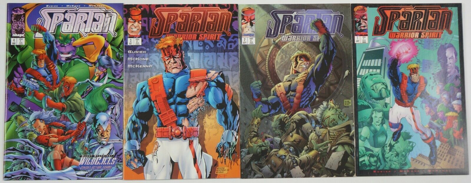 Prophecy Of The Soul Sorcerer (1999) #1-4 VF/NM Complete Set Patrick Blaine art