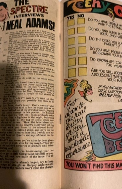 The Spectre #2 (1968)Die spectre die Neal adams VF copy