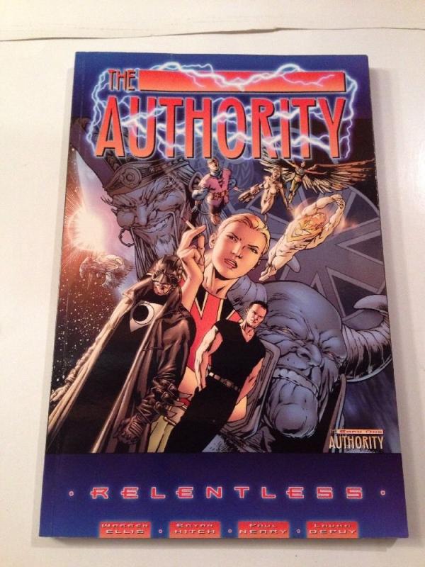 The Authority Vol 1 relentless Near Mint 1st Print Tpb