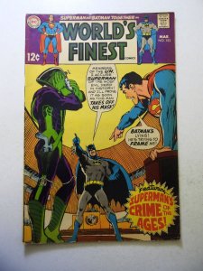 World's Finest Comics #183 (1969) VG+ Condition small moisture stain bc