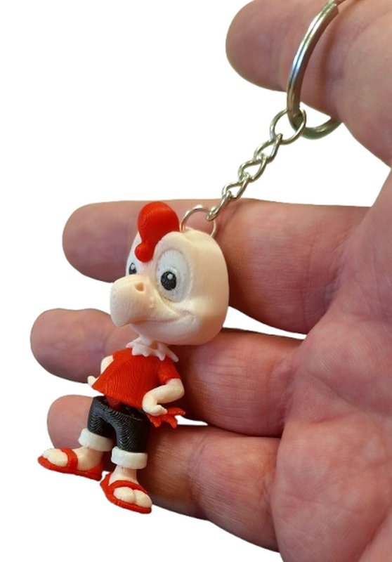 Exclusivo Llavero de Coné Sobrino de Condorito en 3D
