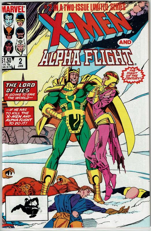 X-Men and Alpha Flight #1 and #2, 9.4 or Better