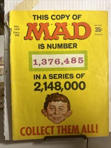 Mad Magazine #123 - December 1968