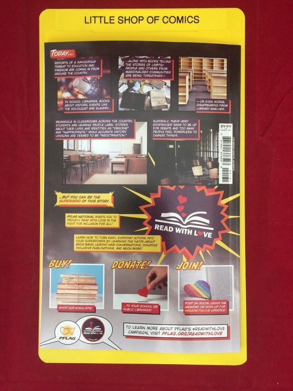 DC Pride 2022 #1 1:25 Jen Bartel Foil Variant NM