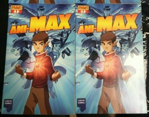 ANI-MAX #1 4PC LOT! LIQUID COMICS!! 2010