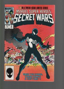 Secret Wars #8 VF+ TO vf/nm 