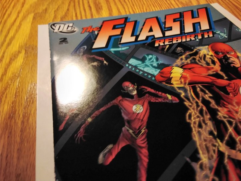 The Flash: Rebirth #2 Ethan Van Sciver Flash Cover (2009)