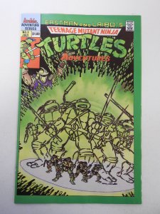 Teenage Mutant Ninja Turtles Adventures #3 (1989) VF- Condition! Signed no cert